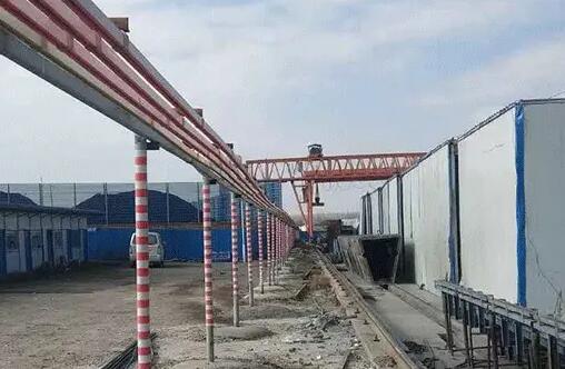 土建基础工程施工时，糖心VLOG网页版滑触线组装的进展规定